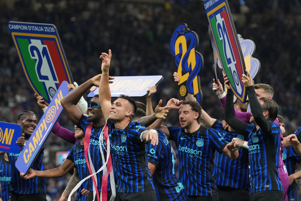 Inter Milan Crowned Serie A Champions As Scudetto Returns To San Siro