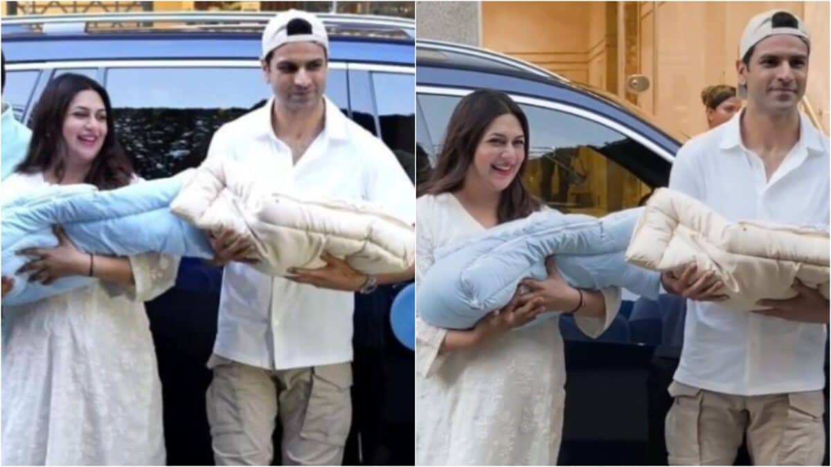 Divyanka Tripathi-Vivek Dahiya Make First Appearance With Newborn Twins, Request Privacy