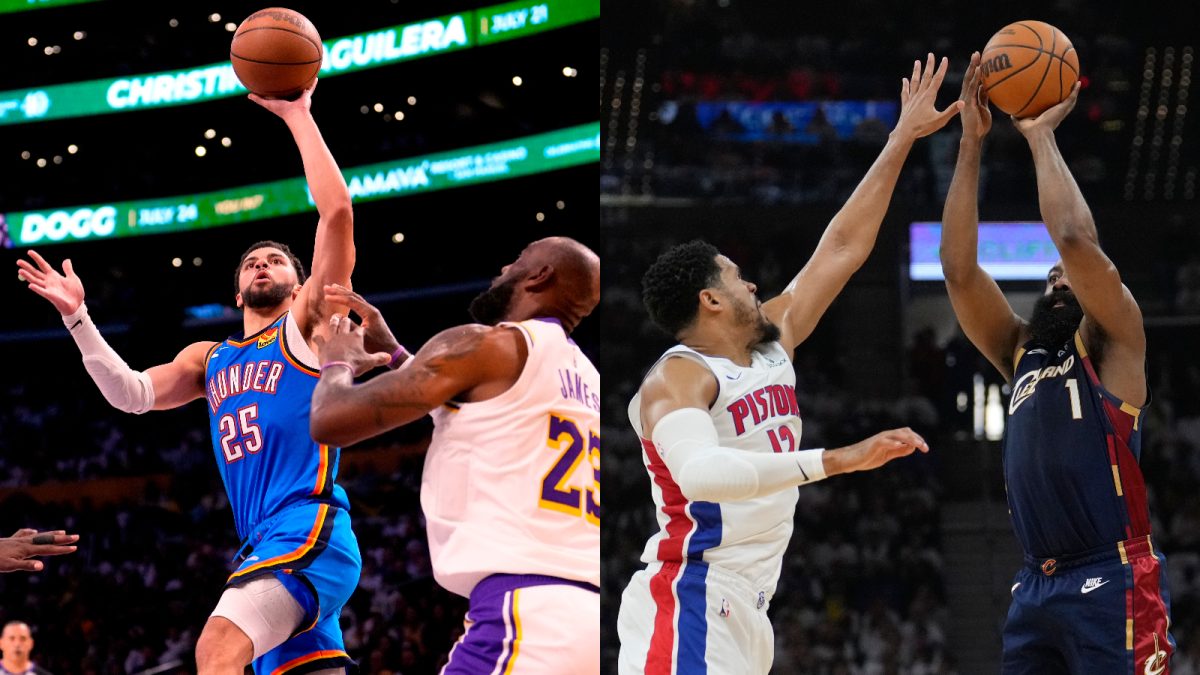 NBA Playoffs: OKC Dominate As Lakers Collapse Again, Cavs Stay Alive Against Pistons