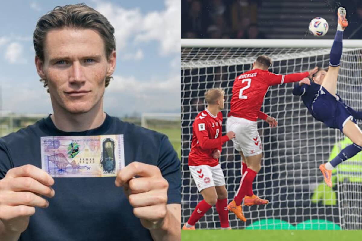 Scott McTominay Immortalised: Iconic Overhead Kick Printed On Special £20 Note