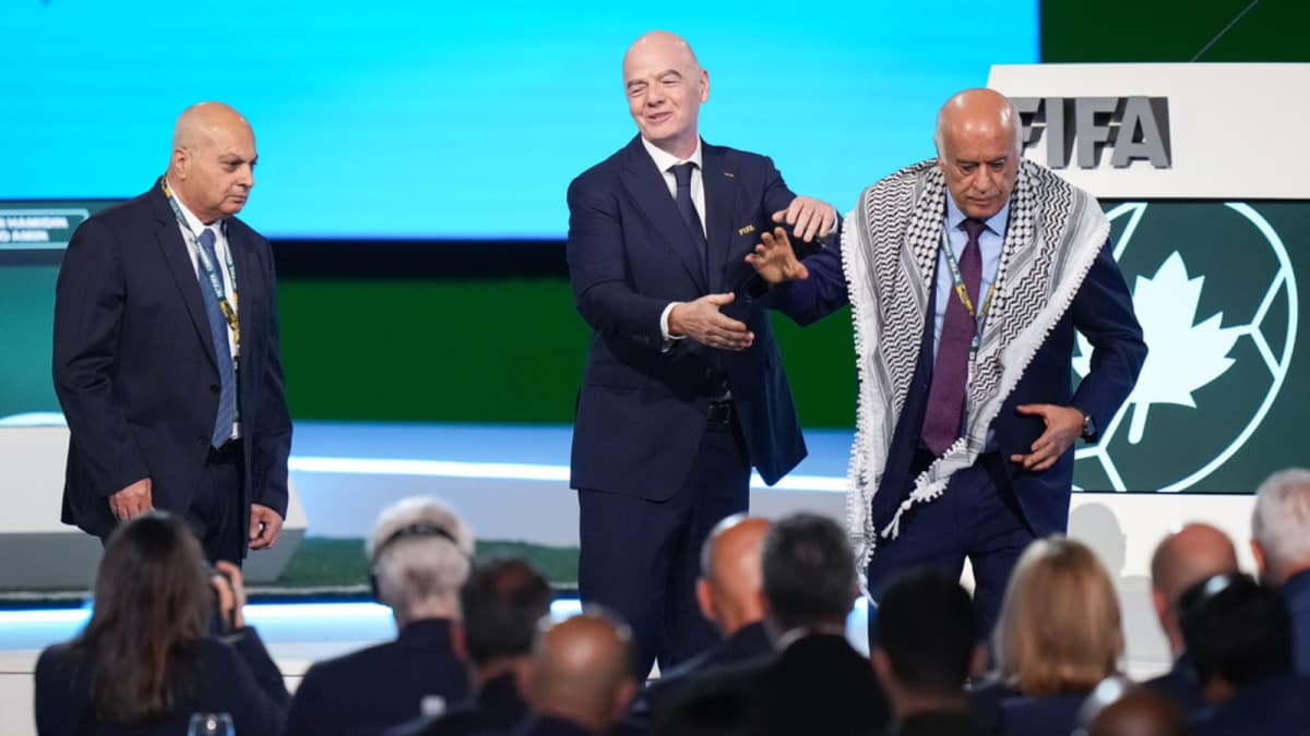 No Handshake! Palestine Football Chief Refuses To Share Stage With Israel's VP, FIFA Head Caught Off Guard