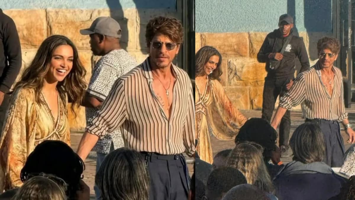 Deepika Padukone’s ₹23K Mes Demoiselles Dress Goes Viral On King Sets With Shah Rukh Khan