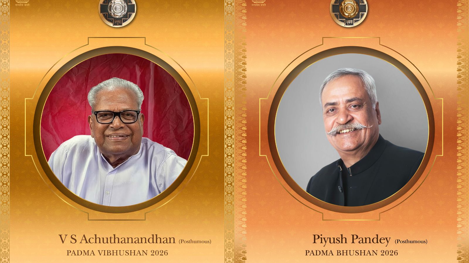 These awards were originally instituted by the Government of India in 1954 alongside the Bharat Ratna (the country's absolute highest civilian award).Initially, the award was actually called "Padma Vibhushan" but was split into three classes: Pahela Varg (First Class), Dusra Varg (Second Class), and Tisra Varg (Third Class). A Presidential Notification issued on January 8, 1955, officially changed those confusing names to the titles we use today: Padma Vibhushan, Padma Bhushan, and Padma Shri.
