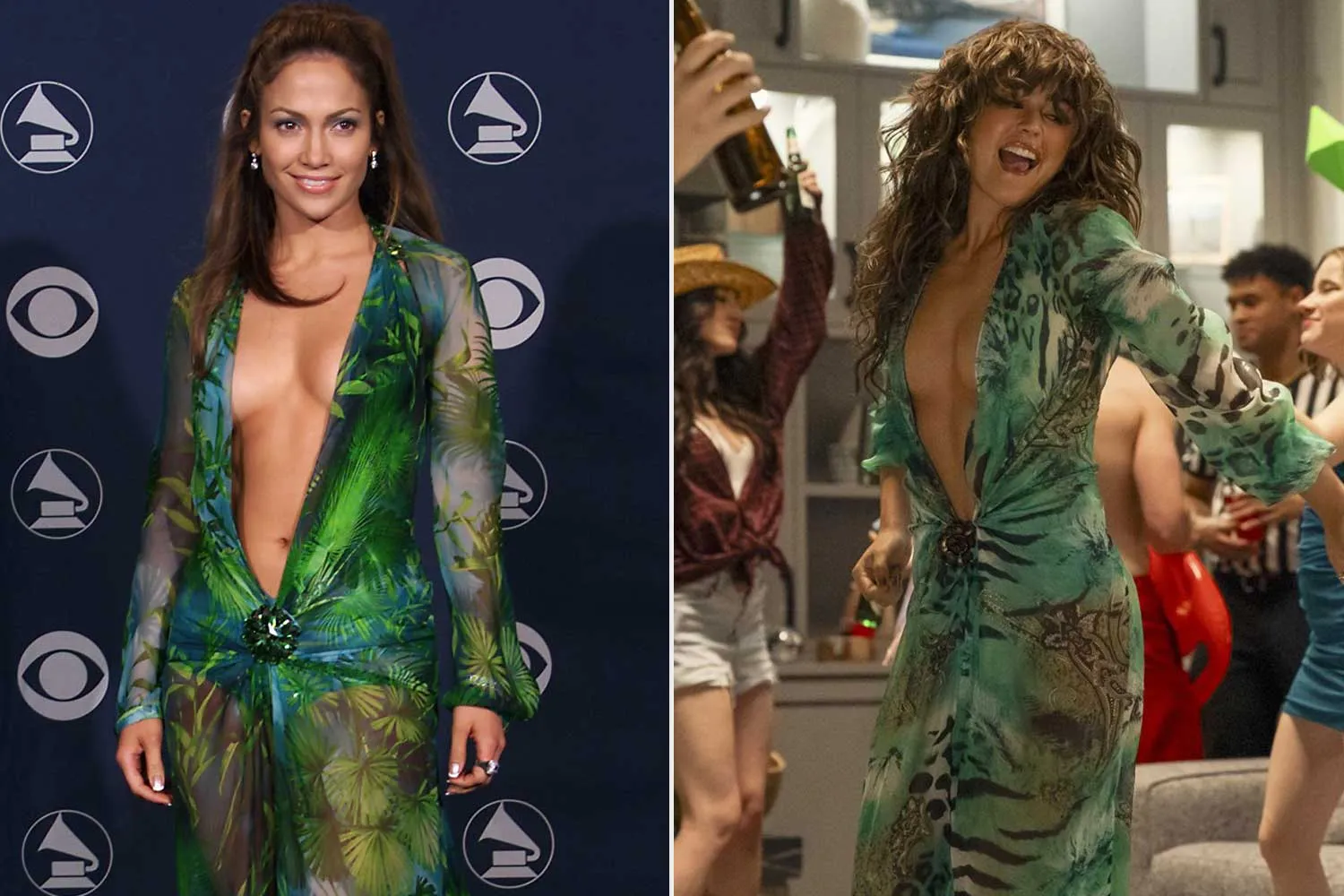jennifer lopez green dress video The Green Dress Jlo