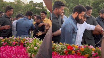 Jr NTR’s Sweet Gesture Towards Fan During NTR Birth Anniversary Visit ...