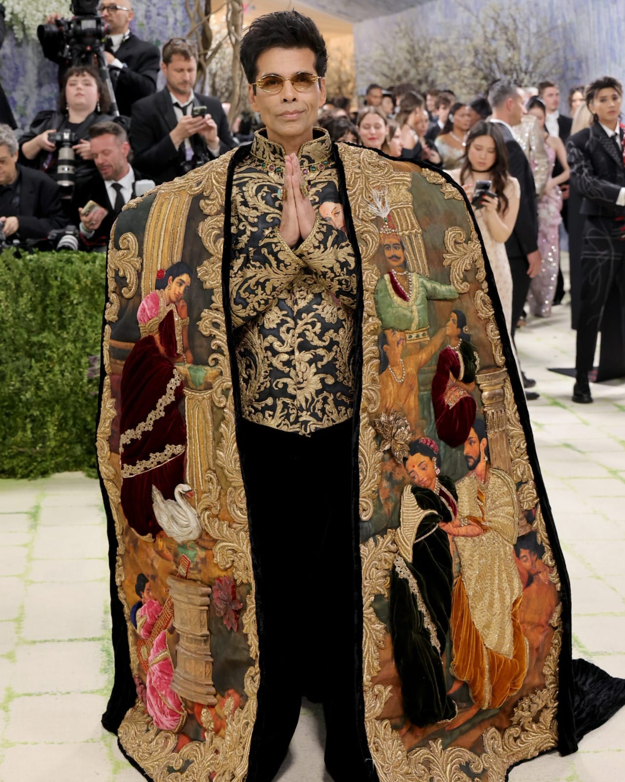 Designed by Manish Malhotra, Karan Johar’s Met Gala 2026 outfit is an ode to Raja Ravi Varma, the pioneer of modern Indian art. 