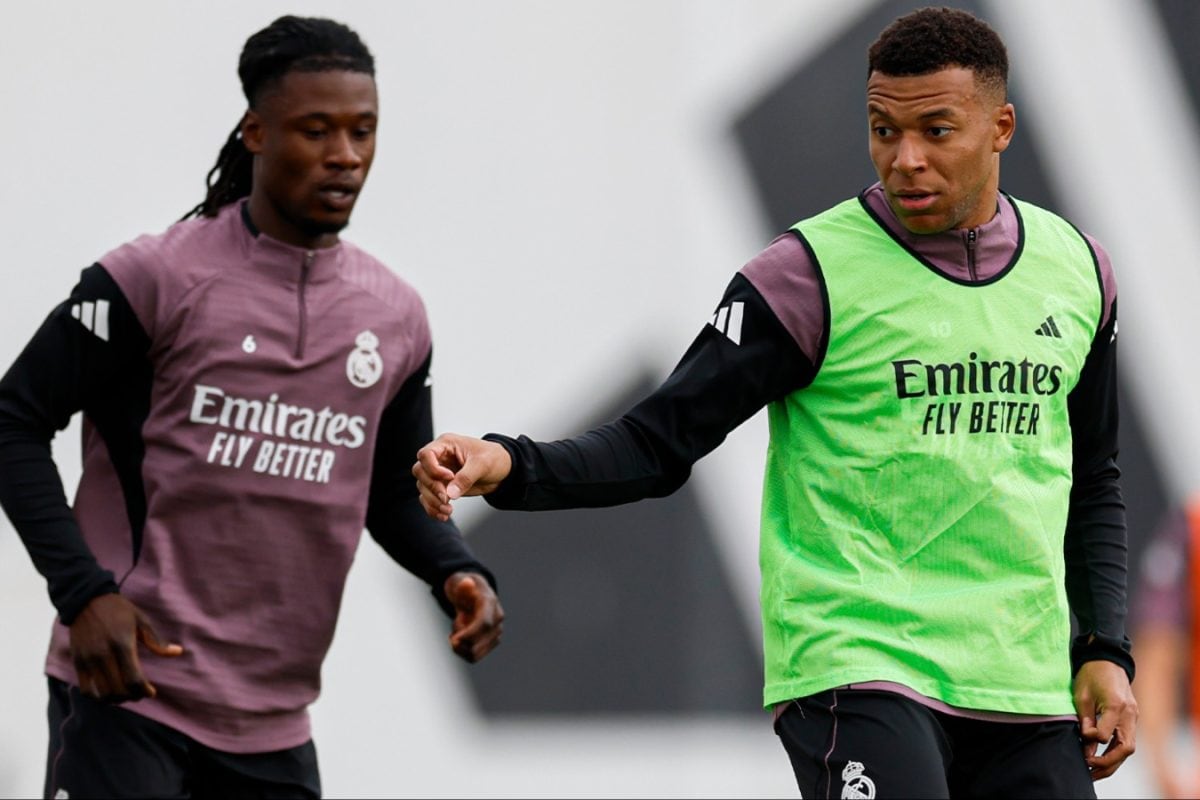 Kylian Mbappe Recovers From Hamstring Injury, Joins Real Madrid Training Ahead Of El Clasico