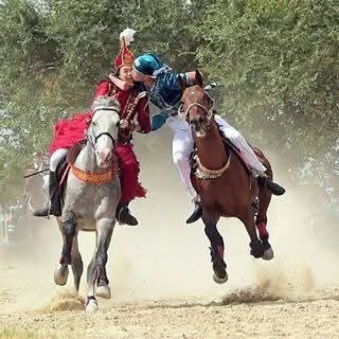 Today, Kyzy Kuu remains a vibrant symbol of Kazakh heritage. It’s a beautiful, chaotic, and thrilling reminder that in the journey of love, you have to be fast enough to catch it—and humble enough to handle the "whips" that come when you fail. It’s the ultimate reminder that romance is, quite literally, a wild ride. (Image: Instagram/@archaeohistories)