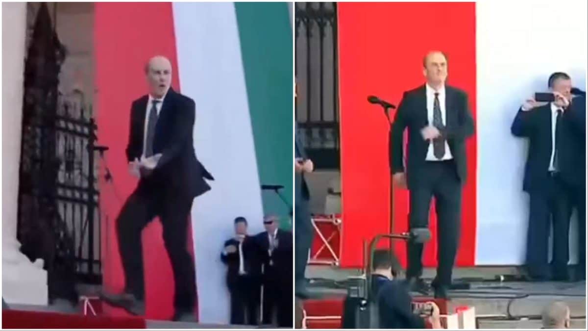 Hungary's 'Dancing Politician' Steals The Show At PM Peter Magyar's Swearing In | Video