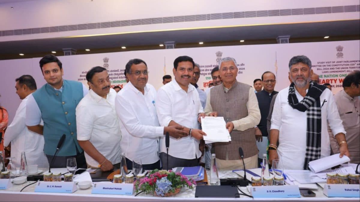 Congress, BJP-JDS Clash Over ‘One Nation, One Election’ During JPC Consultations In Karnataka