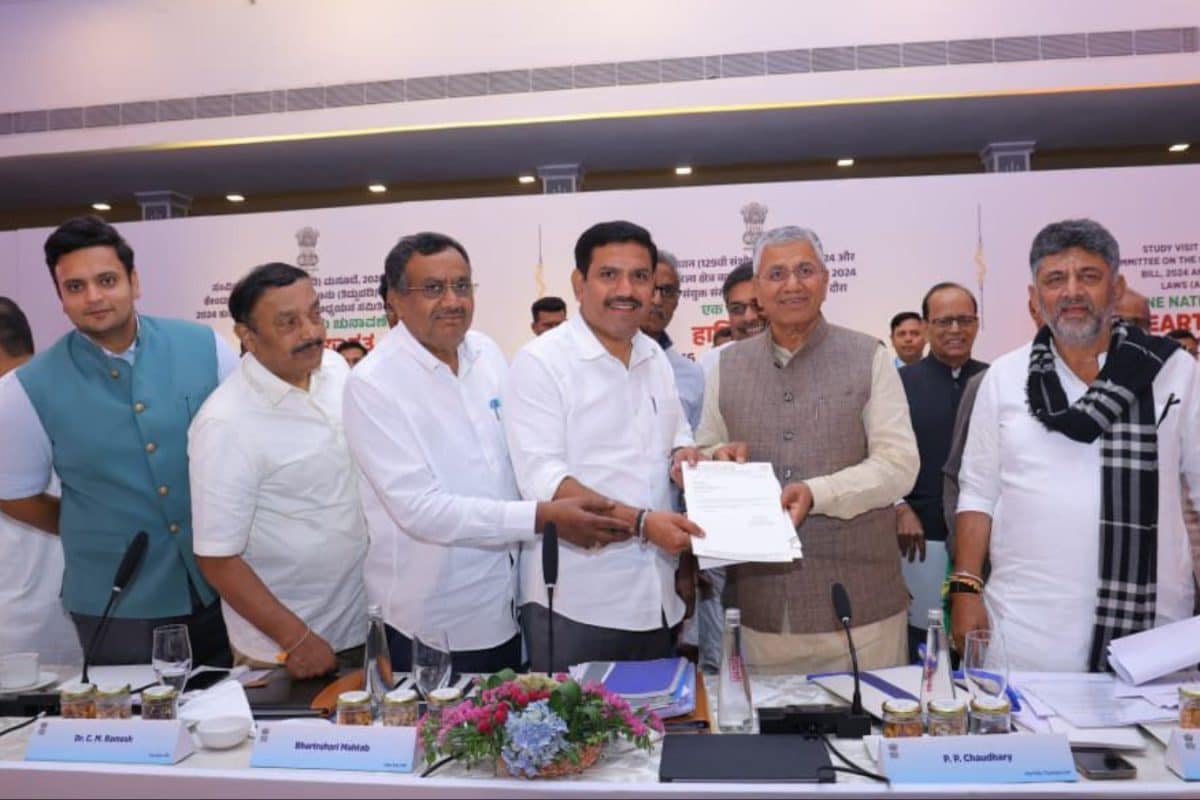 Congress, BJP-JDS Clash Over ‘One Nation, One Election’ During JPC Consultations In Karnataka