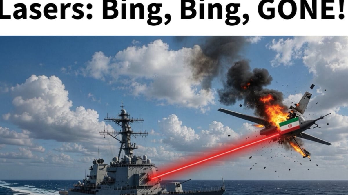 'Lasers: Bing, Bing, Gone': Trump Shares AI Images Of Laser Attack On Iranian Aircraft