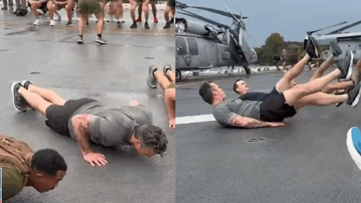 'Well Timed For Television': Pete Hegseth Trolled Over High-Intensity Workout Video From Singapore
