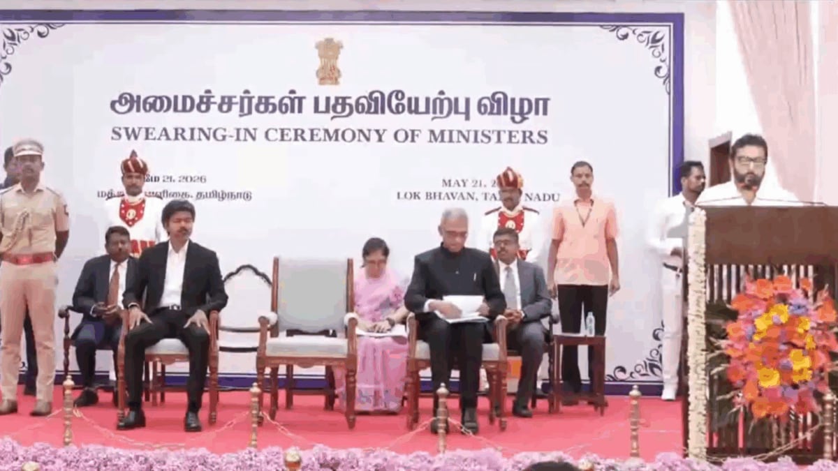 23 Legislators, Including 19 TVK, 2 Congress MLAs, Sworn-In As Ministers In Vijay Govt | Full List