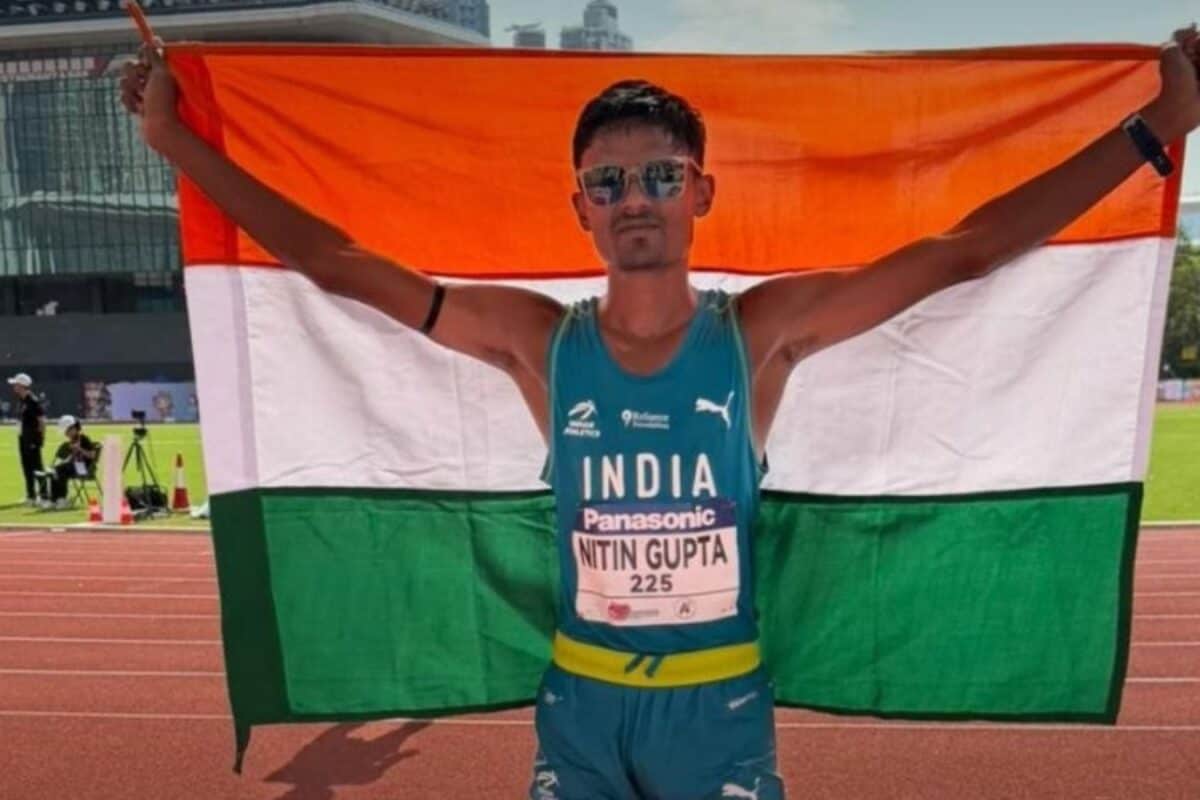History At U20 Asian Athletics Champions! Nitin Gupta Bags Gold In Men’s 5000m Race Walk