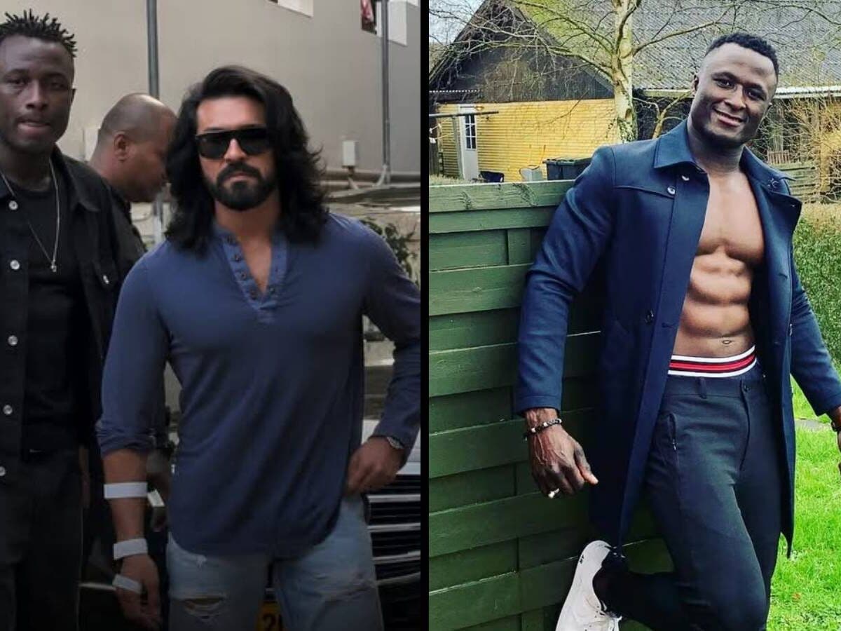 Who Is The MMA Fighter Seen With Ram Charan During Peddi Promotions?