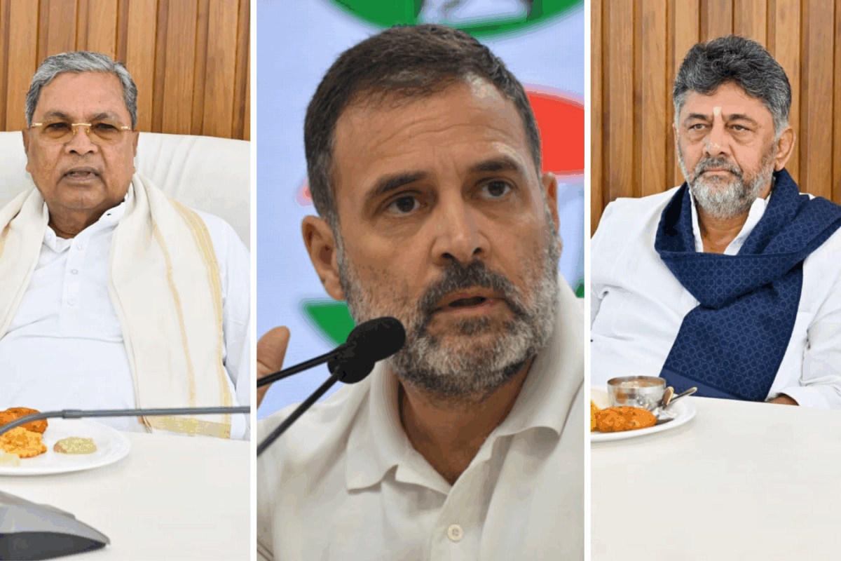Siddaramaiah, DK Shivakumar Hold Talks With Rahul, Sonia In Delhi; Cabinet Overhaul On Agenda