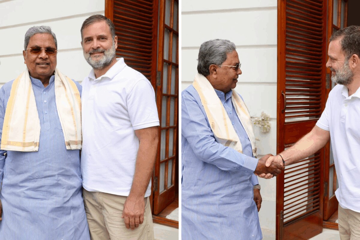 Siddaramaiah, DK Shivakumar Hold Talks With Rahul, Sonia In Delhi; Cabinet Overhaul On Agenda