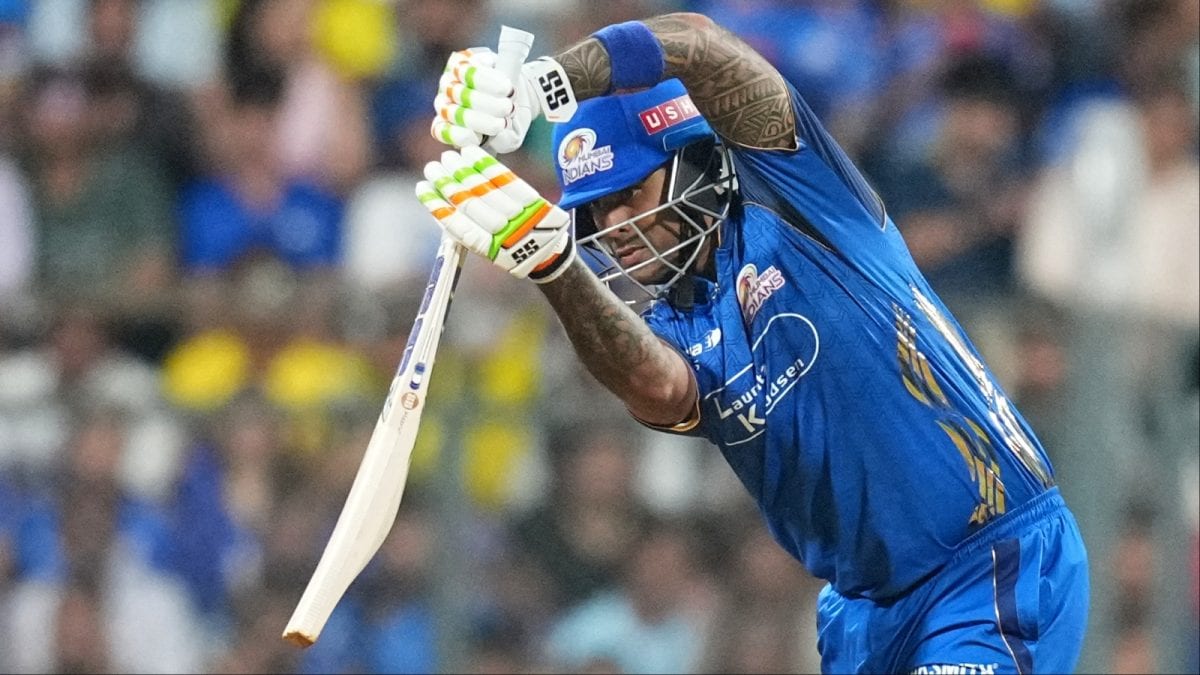 Suryakumar Yadav closes in on Pollard's Mumbai Indians record with 21 against CSK