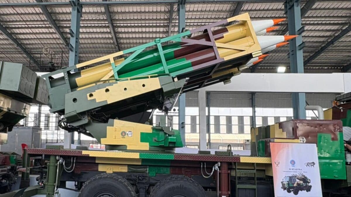 Atmanirbhar Boost: Indian Army Set To Induct Suryastra System With Fully Indigenous Launchers