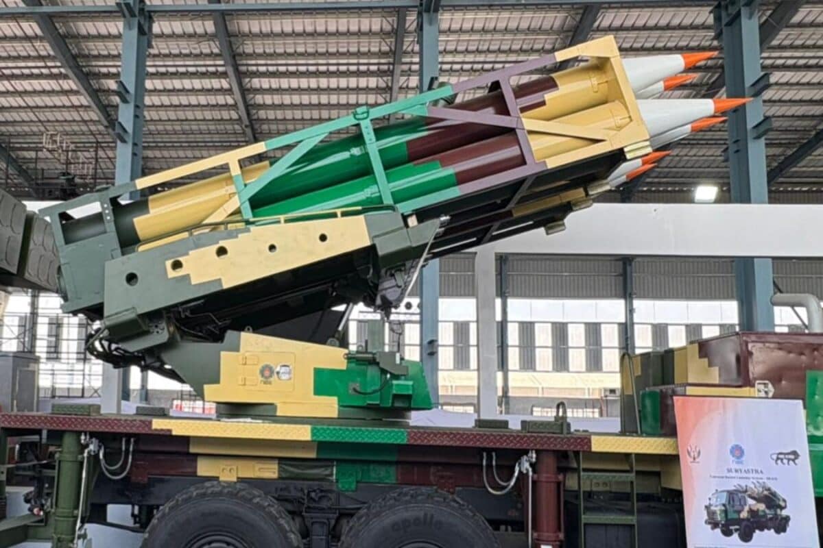 Atmanirbhar Boost: Indian Army Set To Induct Suryastra System With Fully Indigenous Launchers