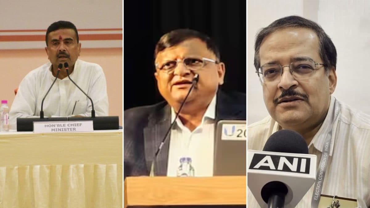 2 Days, 2 Moves: Bengal CEO, EC’s SIR Observer Get Top Roles In Suvendu Adhikari Govt