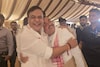The exchange came after Himanta Biswa Sarma shared photos with Suvendu Adhikari from his swearing-in ceremony in Assam. (IMAGE: X/@himantabiswa)