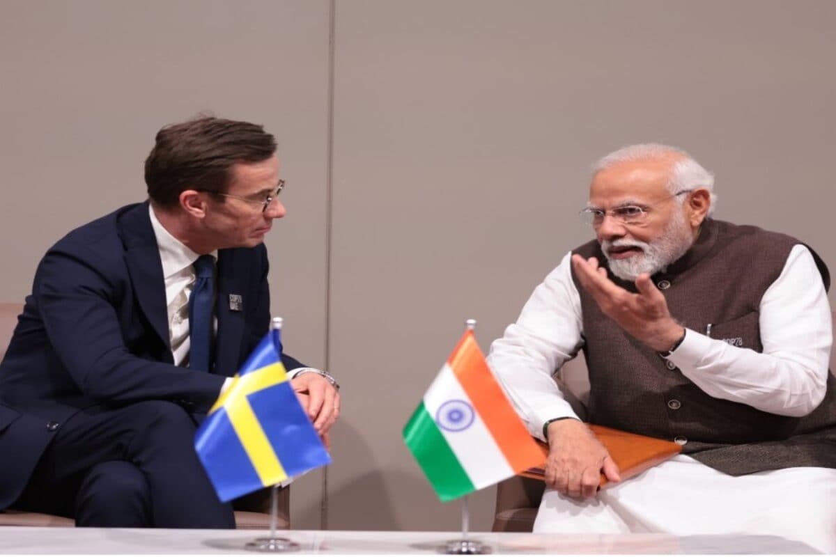Swedish Prime Minister Kristersson: India-EU Ties Not Living Up To Full Potential Yet