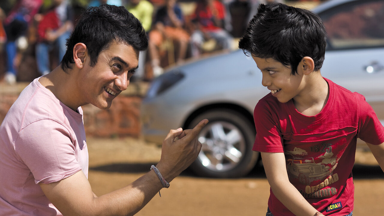 Taare Zameen Par: The film portrays the story of an artistically gifted 8-year-old boy named Ishaan Awasthi who’s poor academic performance leads him to being sent to a boarding school by his parents. The film explores the patience one needs to have with children in order to understand their problems and help them come out of them. (Image: Netflix)