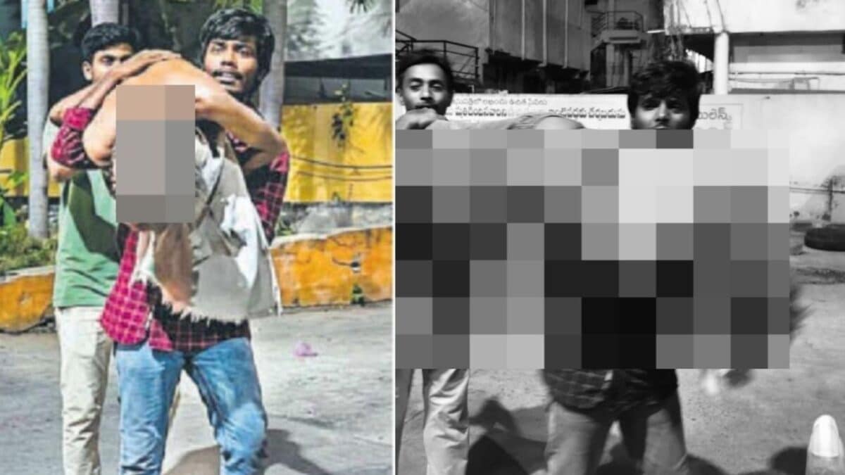 No Mortuary Van Available, Telangana Family Carries Body On Foot; Political Row Erupts