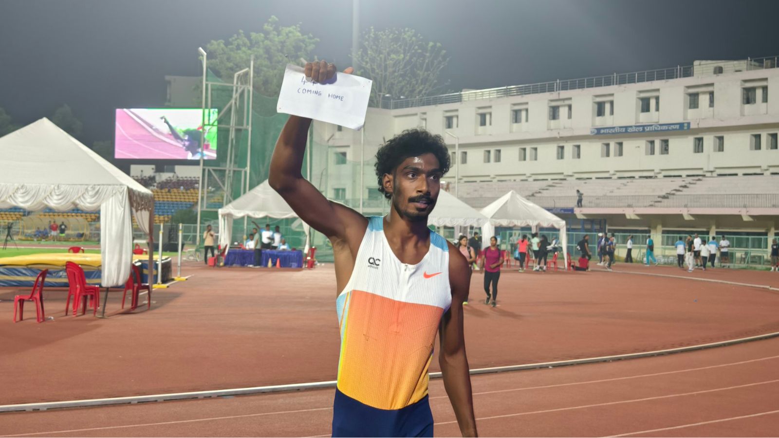 Vishal TK Rewrites 400M National Record, Becomes First Indian To... |  Other-sports News - News18