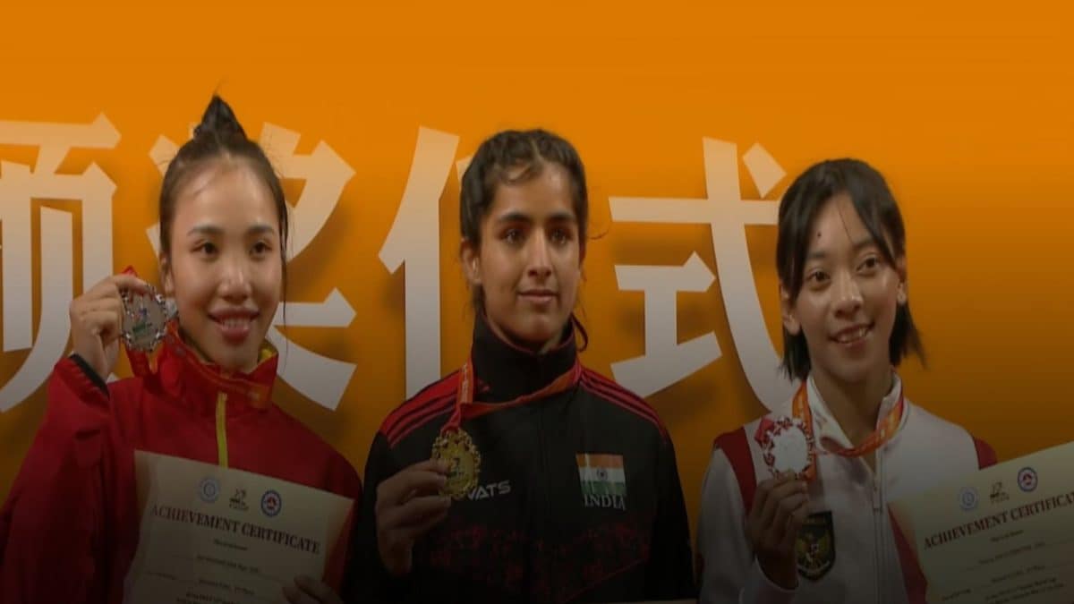 India's Aparna Downs World Champion To Strike Wushu Gold In Sanda World Cup