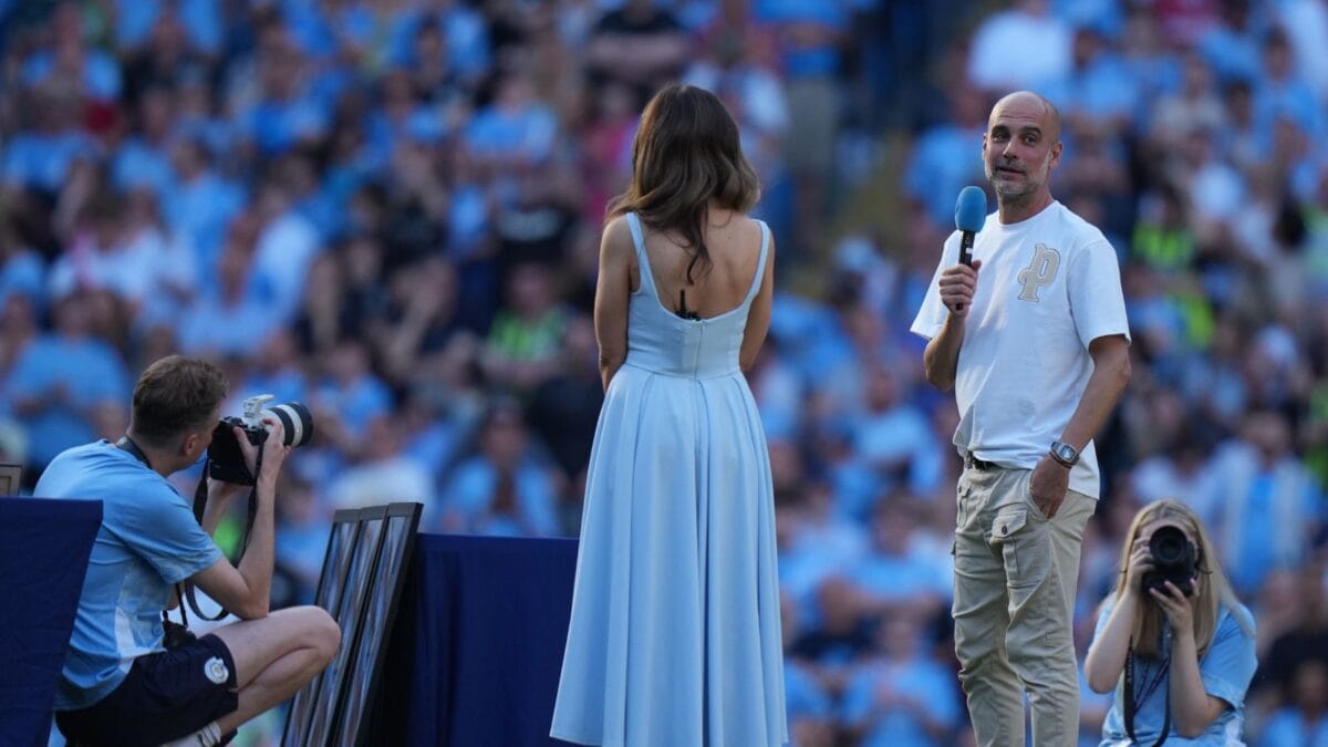 Pep Guardiola's Quirky Request To Manchester City Fans Post-Etihard Departure