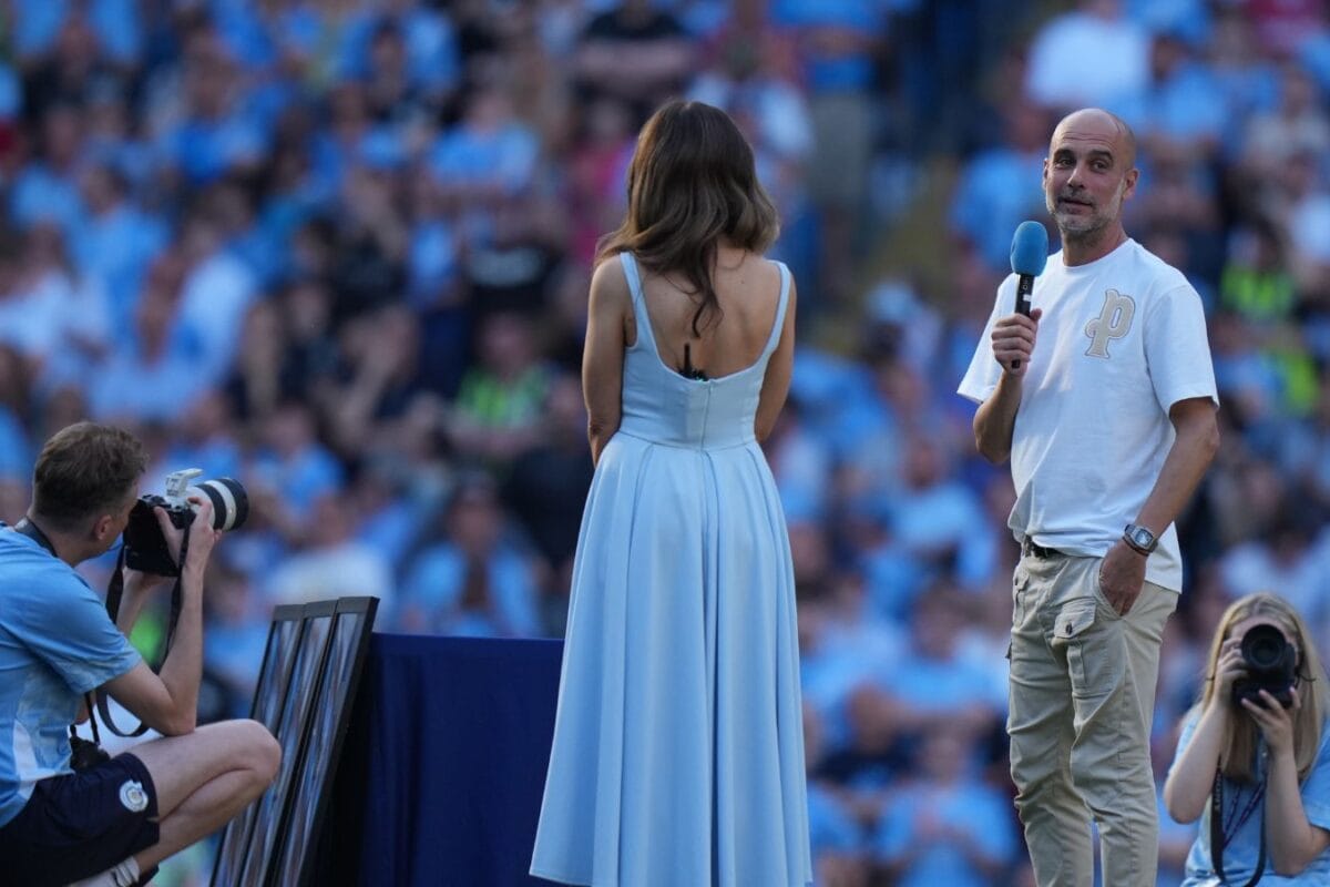 Pep Guardiola's Quirky Request To Manchester City Fans Post-Etihard Departure