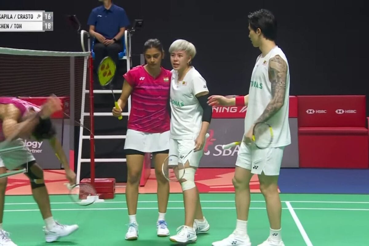 Dhruv Kapila-Tanisha Crasto Reach Singapore Open Semis After Opponent Retires In Tears