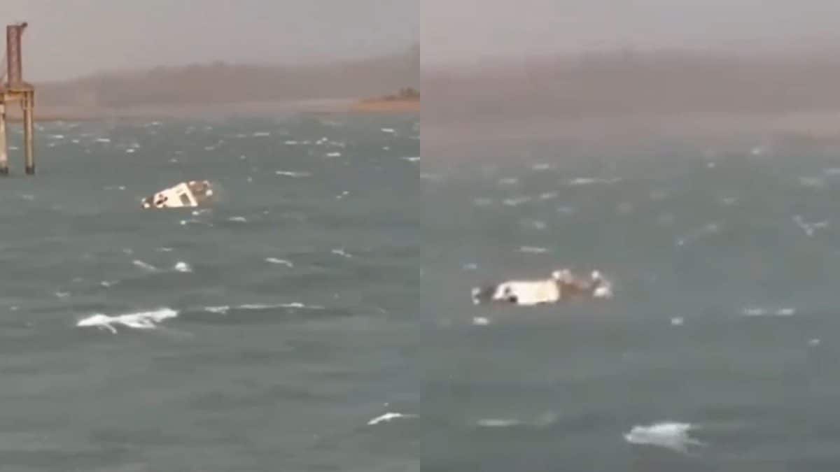 Video: Footage Captures How Cruise Boat Overturned At Jabalpur’s Bargi Dam Killing At Least 9