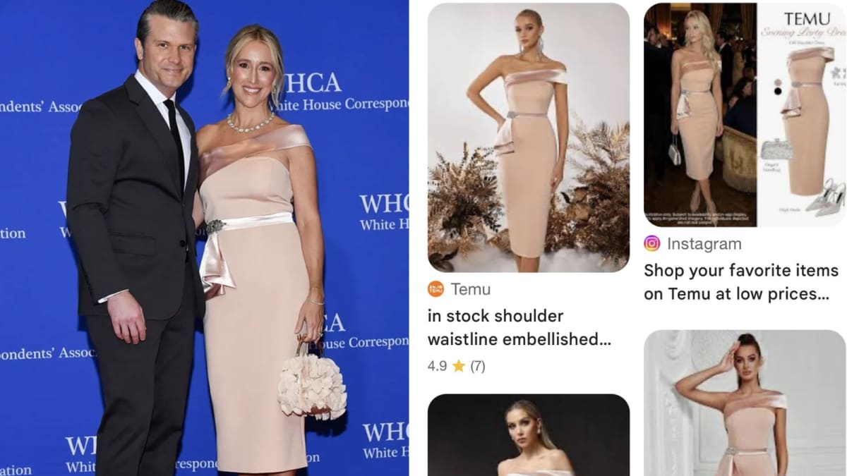 America First? Pete Hegseth's Wife Wears Rs 4,000 Dress, Internet Finds A China Link