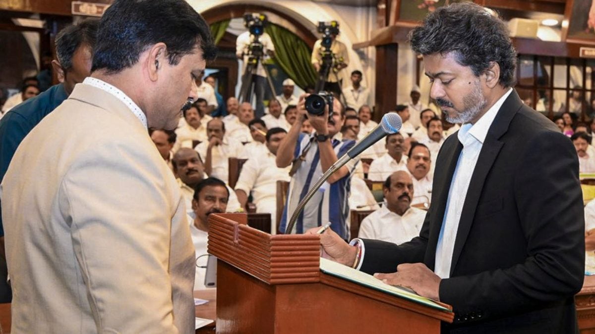 Tamil Nadu CM Vijay Takes Oath As MLA At Chennai Secretariat
