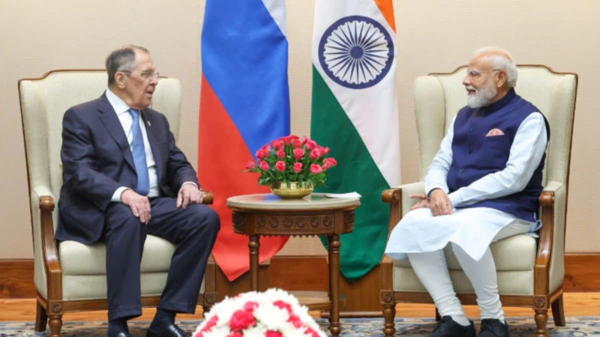 PM Modi Meets Russia's Lavrov Ahead Of BRICS Meet, Discusses Ukraine, West Asia Situation