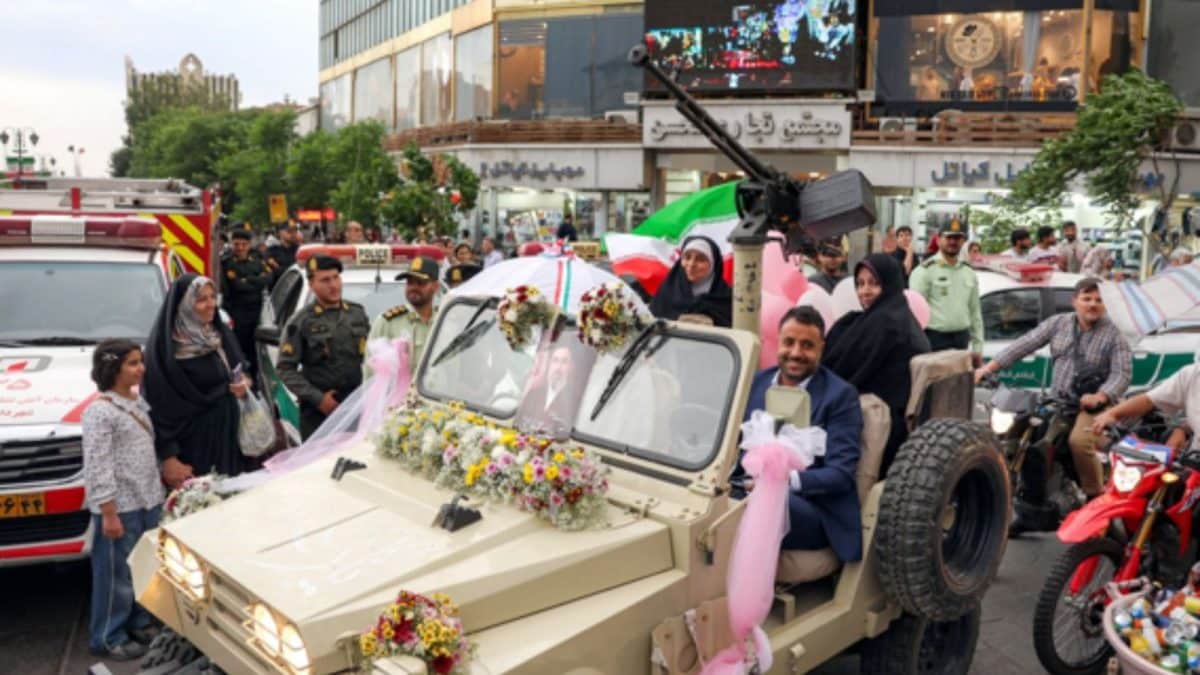 Iran Arranges Mass Wedding of Over 100 Couples Who Are Ready To 'Sacrifice' For War