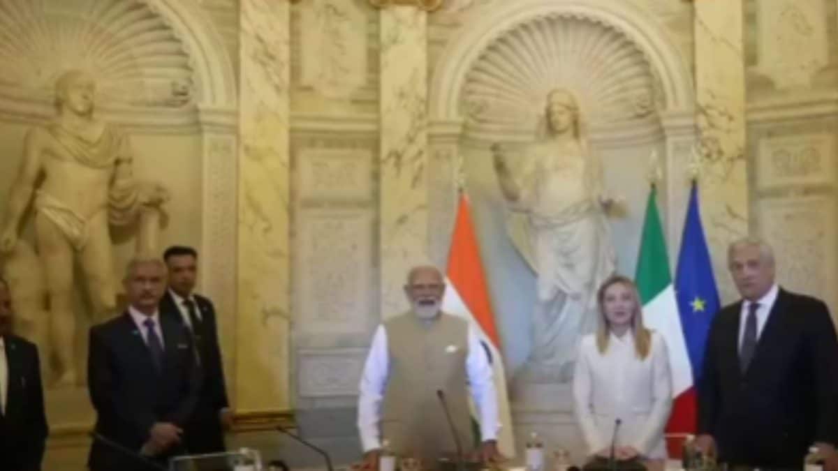 PM Modi Holds Bilateral Talks With Italian Counterpart Meloni In Rome