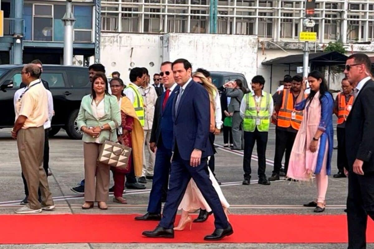 US State Secretary Marco Rubio Lands In India For 4-Day Visit; Talks With PM Modi On Agenda