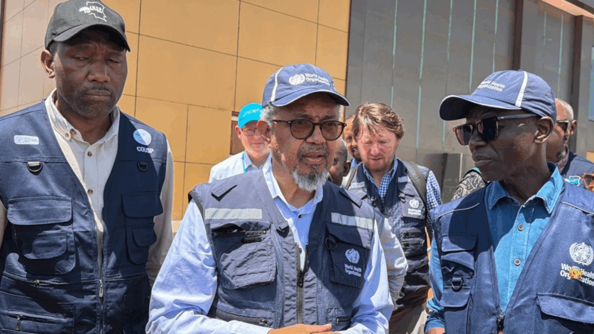 WHO Chief Visits Epicentre Of Ebola Outbreak In DR Congo, Cases Over 1,000: Updates