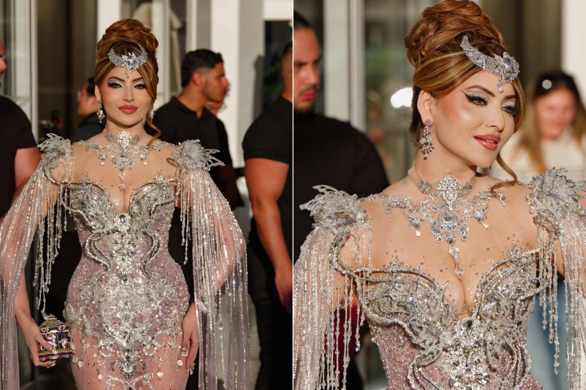 Urvashi Rautela Returns To Cannes 2026 In Glittering Silver Outfit; Internet Says ‘Please Don’t Represent India Like This’