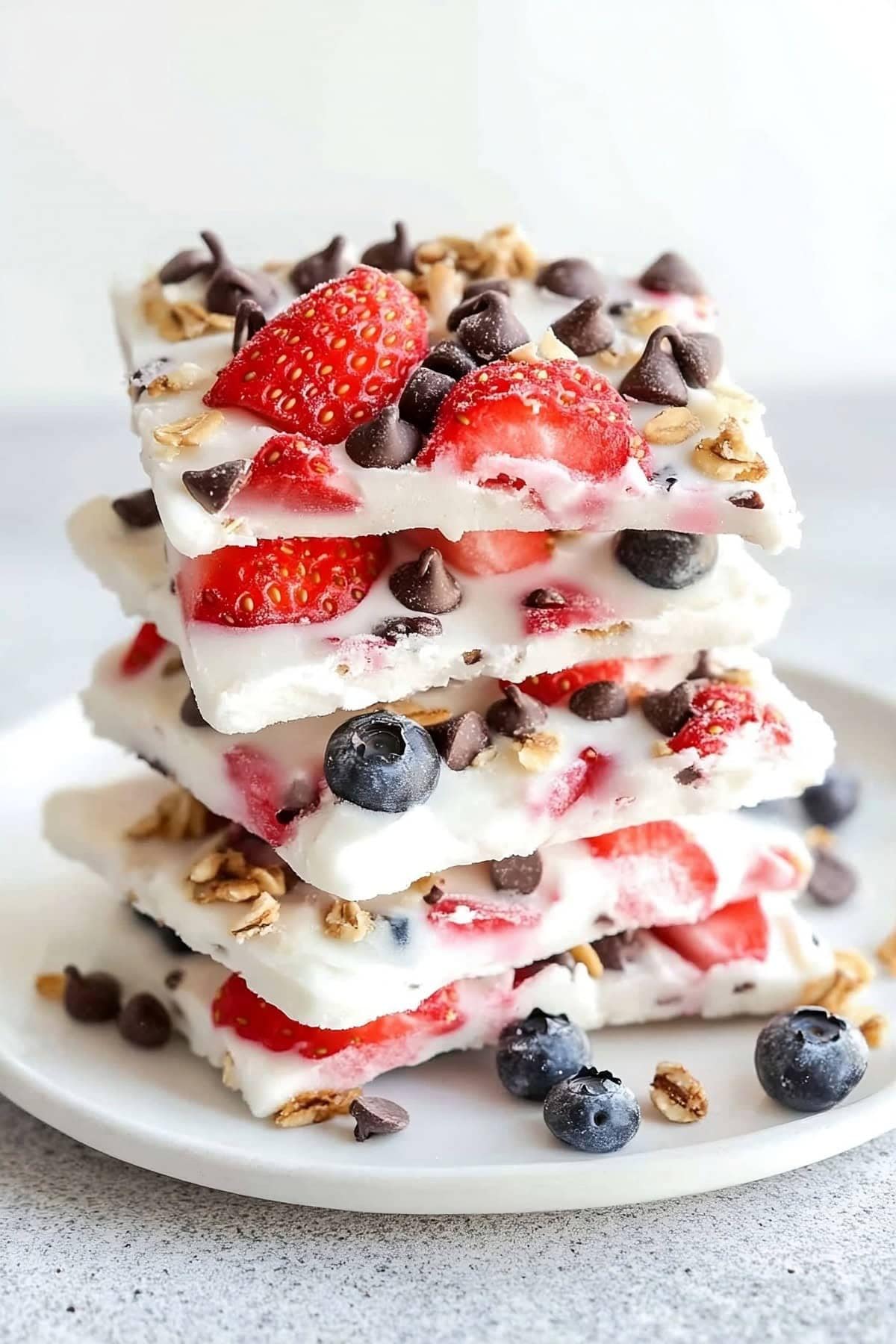 Wild Blueberry Yogurt Bark: Spread Greek yogurt thinly on a tray and top with antioxidant-rich wild blueberries and hemp seeds. Once frozen, snap it into shards for a high-protein snack. It is a crunchy, probiotic-filled alternative to traditional ice cream that supports gut health.