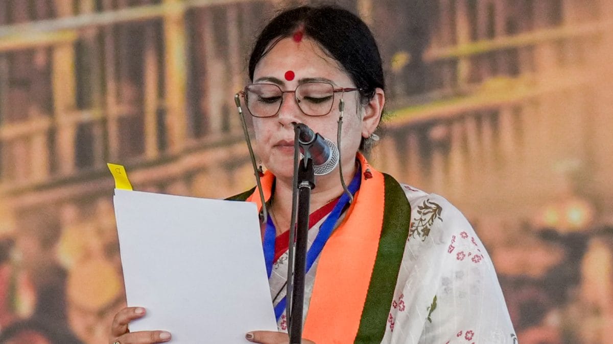 BJP Saved Bengal From Turning Into 'Western Bangladesh', Says Newly Sworn-In Minister Agnimitra Paul