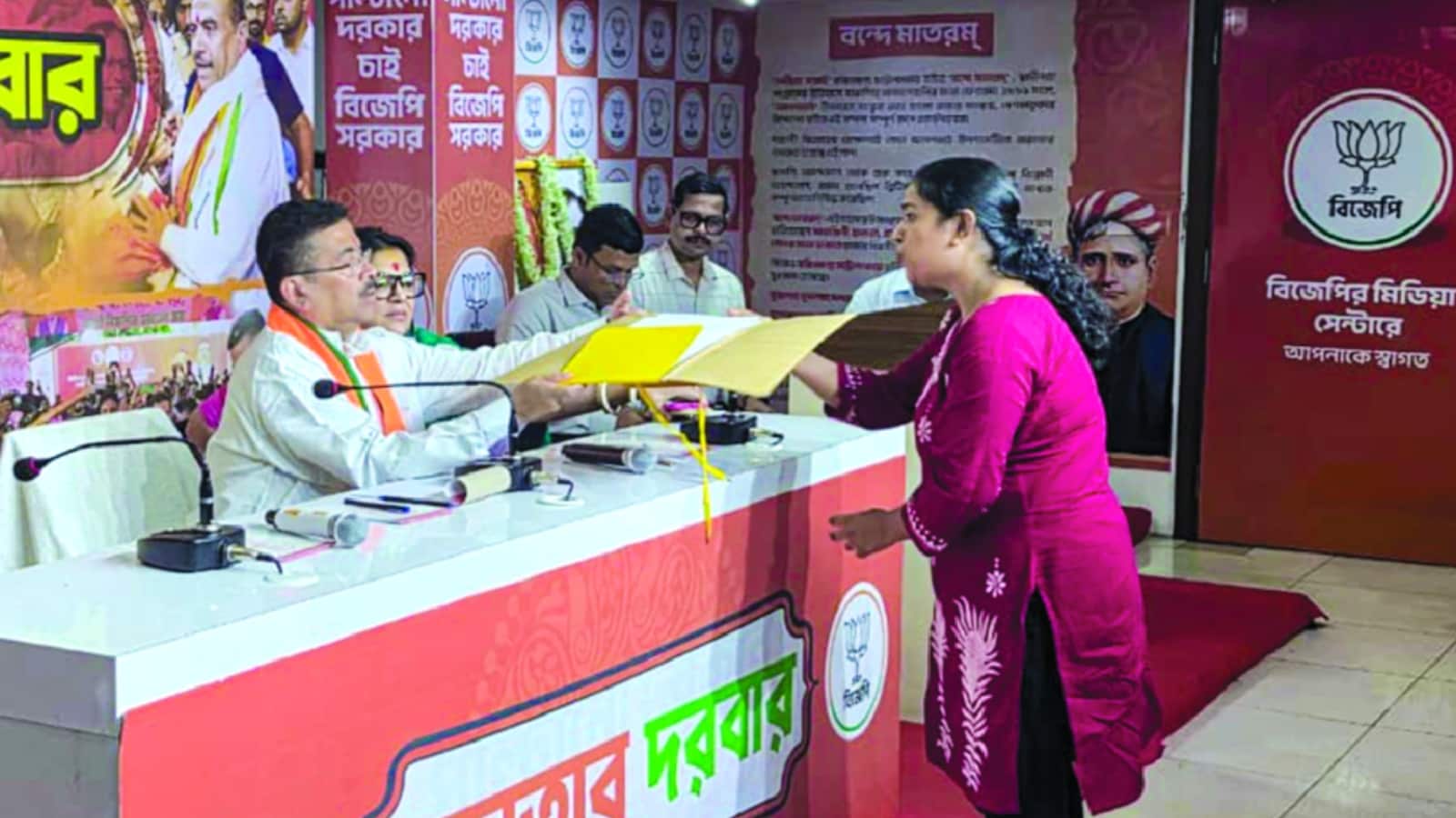 Annapurna Yojana was one of BJP's biggest poll promises in its 'Bhoroshar Shopoth' manifesto — and it was approved in CM Adhikari's very first cabinet meeting. (X) Annapurna Yojana was one of BJP's biggest poll promises in its 'Bhoroshar Shopoth' manifesto — and it was approved in CM Adhikari's very first cabinet meeting. (X)