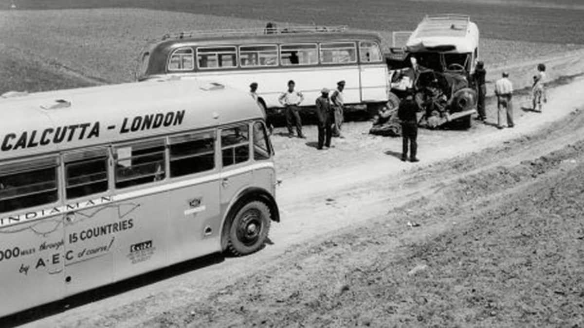 The Bus That Ran From Calcutta To London: 11 Countries, 45 Days — And A Fare That Will Stun You