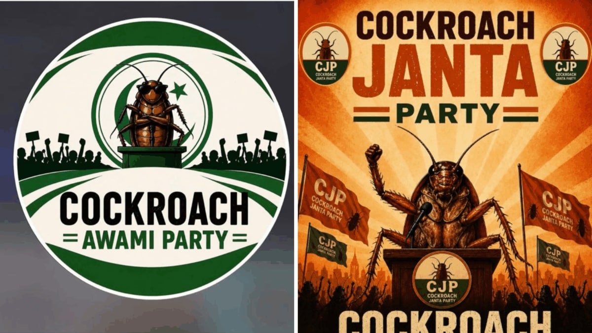India’s ‘Cockroach’ Wave Crosses Border, Pakistan Gets Its Own ‘Cockroach Awami Party’