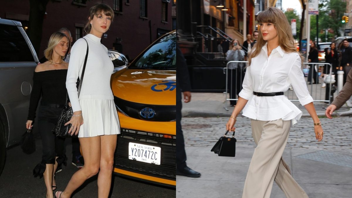 Taylor Swift Sparks Wedding Buzz With Bridal White Looks In New York City